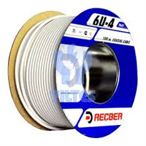 REÇBER RG6 U/4 PHY-PVC Cu/Al